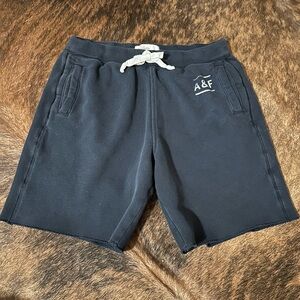 Abercrombie & Fitch Men's Black Athletic Shorts